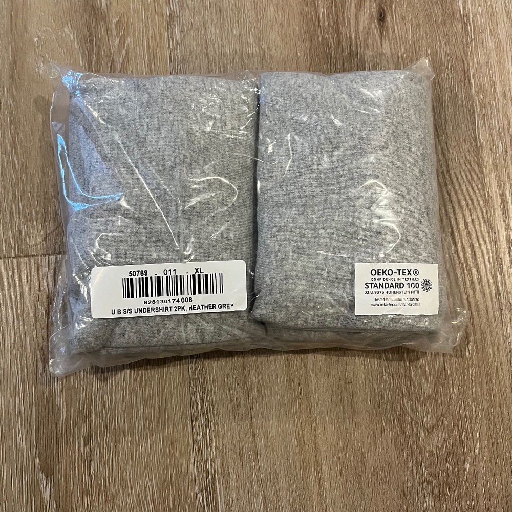 Hanna Andersson XL 14/16 Unders Undershirt Gray (2 pack)